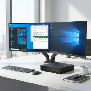 TX20 Mini Computer Intel Core I5 8th Gen 16GB RAM 256GB SSD Win10 Pro H110 High Performance Desktop PC for Office