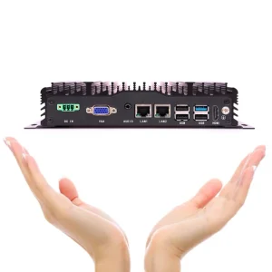 Temperature Embedded Box PC Industrial Computers Embedded Fanless MiniPc CPU J1900 Quad Core 3G/4G Wifi Industrial PC Computer
