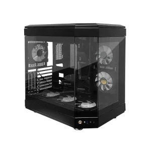 Tempered Glass PC Case Gaming PC Case Large Storage PC Case ATX Desktop