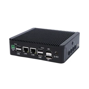 Thin Client Mini PC Celeron N2840 J1800 J1900 DDR3L 8GB Win10 Win11 Linux Wifi 4G Fanless VESA Industrial Dual LAN Nano Mini PC