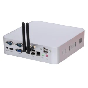 Thin Cool Fan Core I3 3217U Dual Core 1.8G Mini PC with DDR3 2GB and SSD 32GB Home Office