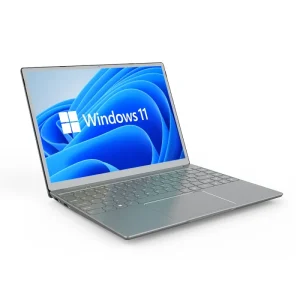 Thin Light and Efficient 2.5K Resolution Laptop 14 Inches Win11 Powerful CPU Intel N5015 for Business and Home