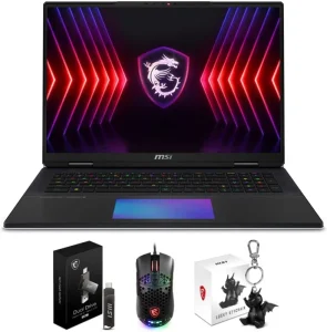 Titan 18 HX Intel I9 12 Core 8K 240Hz RTX 5090 64GB 6TB NVMe SSD Thunderbolt 5 RGB Backlit English Keyboard UK Windows