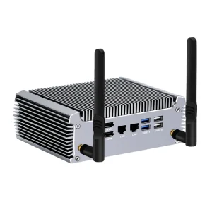 Topton Fanless AMD Mini PC FU02 Ryzen 7 7730U 5825U 4950U 4500U 2 LAN Firewall PC 2*HD2.0 NVMe DDR4 WiFi6 Gaming Mini Computer