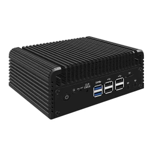 Topton Solid Firewall Computer Intel I3 N305 Soft Router DDR5 4xi226-V 2.5G LAN Fanless Mini PC Proxmox ESXi Host Server PC