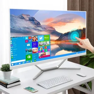 27 Inch High Quality Core I3 I5 I7 Touch Screen Gaming Computer Desktop All in One Pc Computer for Office