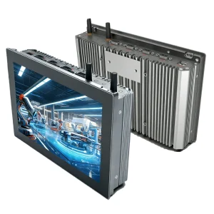 Touch Screen Industrial Computer All-in-One PC Aluminum Alloy 10.4-19 Inch IP65 Fanless Industrial Panel PC 512GB Storage 32GB