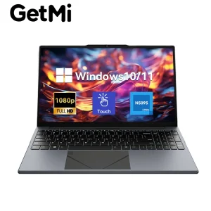 Touchscreen Laptop E157 Can Be Opened to 180 Degrees Intel Celeron N100 Ordinateur Portable