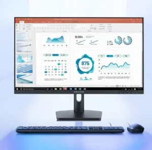 U240H All in One Computer R5-7430U Processor Windows 11 16G DDR4 512GB Storage 23.8 Inch Business All in One Computer