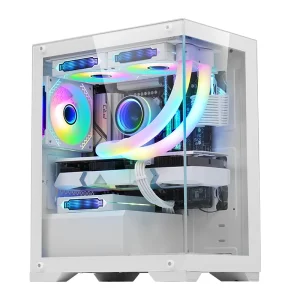 Ultra High Loading ITX MATX PC Case 40HQ 1470PCS Bulk Factory Direct Desktop Computer Chassis with USB 3.0 I/O