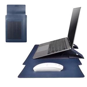 Ultra Slim PU Leather Sleeve Computer Case Laptop Bracket Laptop Bags with Stand