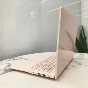 Ultra Thin 14 Inch Pink Laptop for Business Pink Color 2K Screen Home Laptops With Backlit Keyboard for Work Home Study