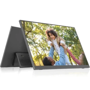 Ultra Thin 15.6 Inch Laptop Second Screen Portable Monitor FHD Touchscreen PC Extendable Monitor with Type C USB HD MI