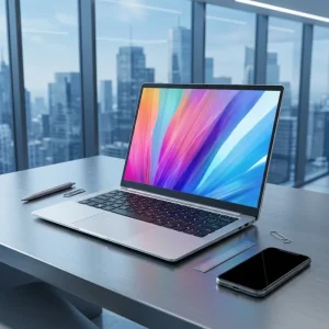 Ultra Thin 1kg Lightweight Laptop 14″ 2.8K FHD OLED 16:10 Screen Core I5-1235U Metal Housing Notebook Computer WiFi6 Student PC