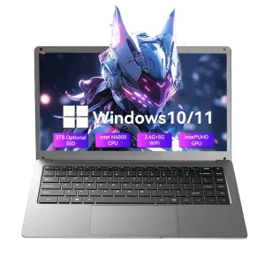 Ultra Thin Metal Laptop 14″ Intel Celeron 2.4GHz 6GB RAM 64GB-1TB SSD IPS HD Display Education Business Office Stock