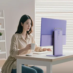 Ultra-thin 24/27inch IPS LED All in One PC Desktop Computer Monoblock AIO Business Office Core I5 DDR4/DDR5 SSD PC