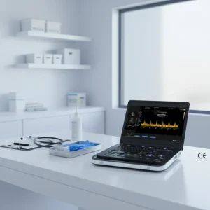 Used Medical Equipment Large Screen 15.6 Inch Laptops and Portable BW Doppler Ultrasound Machine