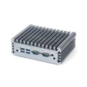 Valano IC03 Fanless Industrial Mini PC Intel Core I3 5005U 2 LAN 2 COM Rugged Embedded Computer for Industrial Automation MES