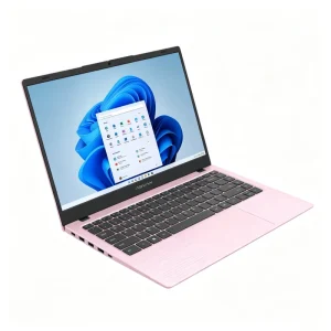 Vivid 14 Inch Laptop Intel Pentium 6500Y FHD IPS Macaron Pink Color Windows 11 Business Office Notebook Bulk Order
