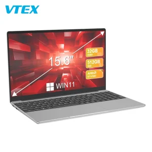 Vtex Pc Notebook Factory Direct New Laptop 15.6 Inch 16Gb 256Gb Amd R7 Business Gaming Office Laptop Computer Pc