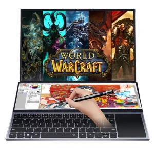 英特尔至强 W-10855M 双屏 16.1″+14″ 64GB+4TB SSD 游戏商务笔记本电脑