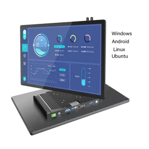 Waterproof Front Panel Industrial PC 3MM Bezel 10 Inch Ultra Flat Embedded Touchscreen Industrial Waterproof PC
