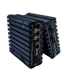 Wide Temperature -40°C to 70°C Industrial Computer Anti-EMI Shielding Fanless Design Mini Industrial PC