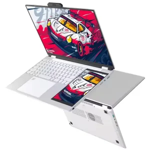 Windows 365 Intel N100 Touch Screen 15.6 Inch + 7 Inch Double Monitor Intel 16GB 512GB 1TB Dual Screen Business Laptop