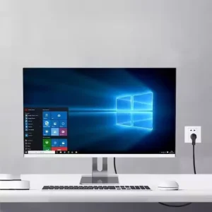 Worldy Q451 24 Inch Desktop Computer Intel Core I5 Quad Core DDR4 8GB SSD+HDD Windows 10 IPS Screen 1-Year All-in-One PC for