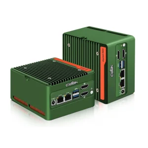 X86 Mini PC N355 (N305 Upgrade) 4 x M.2 NVMe Dual 2.5GbE I226 V LAN DDR5 Dual Display WiFi 7 NAS Mini Desktop Computer