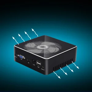 ZOOMWIN Core I3 4005U I5 4200U I7 4500U Mini PCS Fan Cooling 4GB 8GB RAM 128GB 256GB 512GB MSATA Storage Desktop Computer