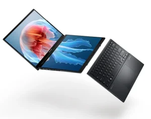 Zenbook 14 DUO UX8406MA-PS99T 19.8 Inches Intel Ultra 9 AI Powered 32 GB LPDDR5x Dual Screen Laptop for Productivity